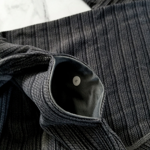 Lululemon Striped Cropped Leggings - Picture 2 of 3